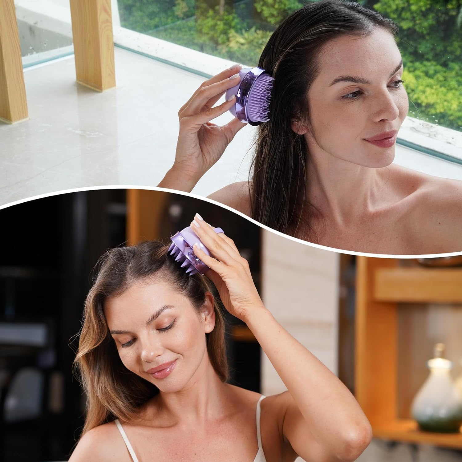 Brosse Massage Cuir Chevelu 2-1