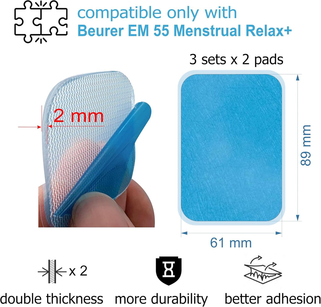 6 Gel-Pads Menstrual Relax+
